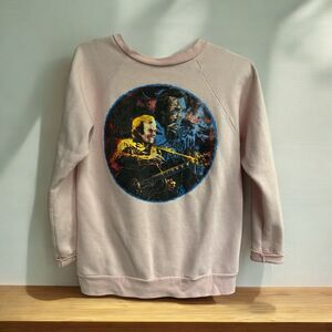 Vintage Que 90s Neil Diamond In The Round '92 Pink Sweatshirt Women's Sz‎ L USA
